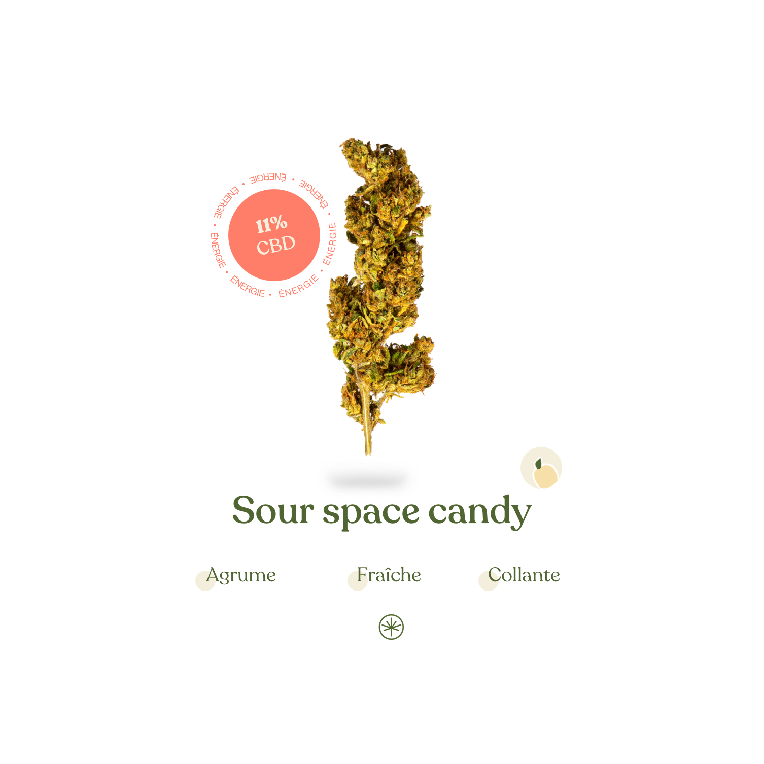 Fleurs de CBD Sour Space Candy